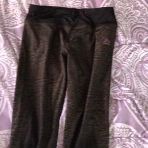 Black w/ gold leggings